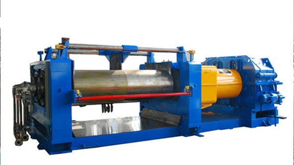 Dual Output Shaft Rubber Mixing Mill
