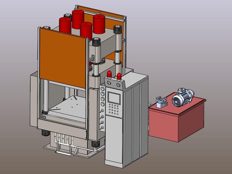 Air Spring Rubber Vulcanizing Press