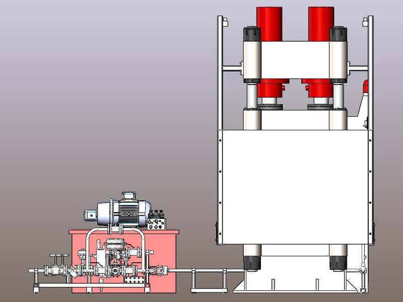 Air Spring Rubber Vulcanizing Press