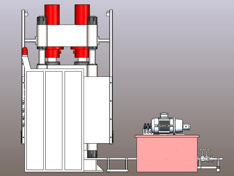 Air Spring Rubber Vulcanizing Press